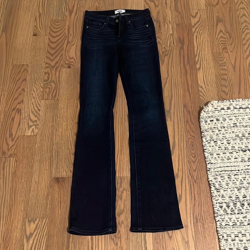 Paige dark denim - slim flare
